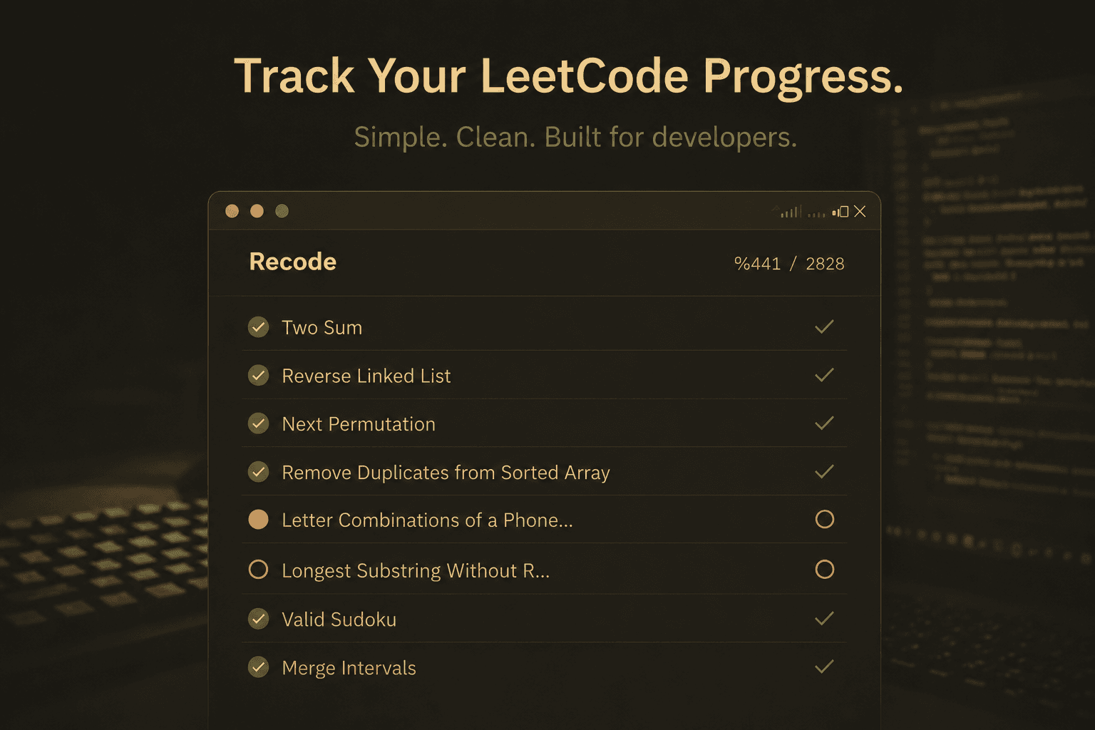 Recode